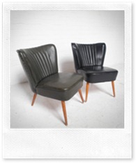 fifties cocktail chairs, vintage cocktail chair