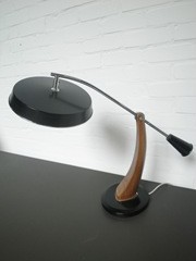 Vintage design bureau lamp Fase, Fase table lamp