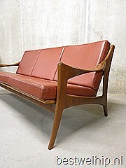 Vintage design bank sofa Deense stijl