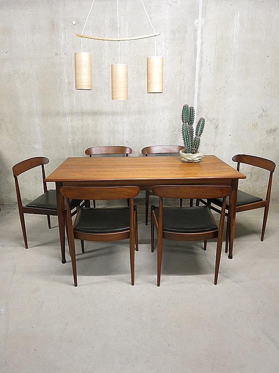 Mid century vintage design eetkamer stoelen Alfred Hendrickx ... Mid century vintage design eetkamer stoelen Alfred Hendrickx ...