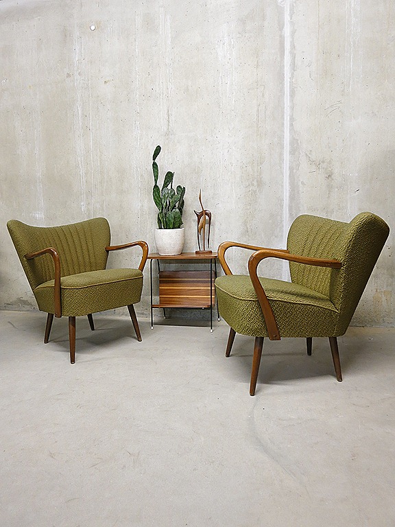 Super Danish armchairs vintage design fifties | Bestwelhip ZO-61